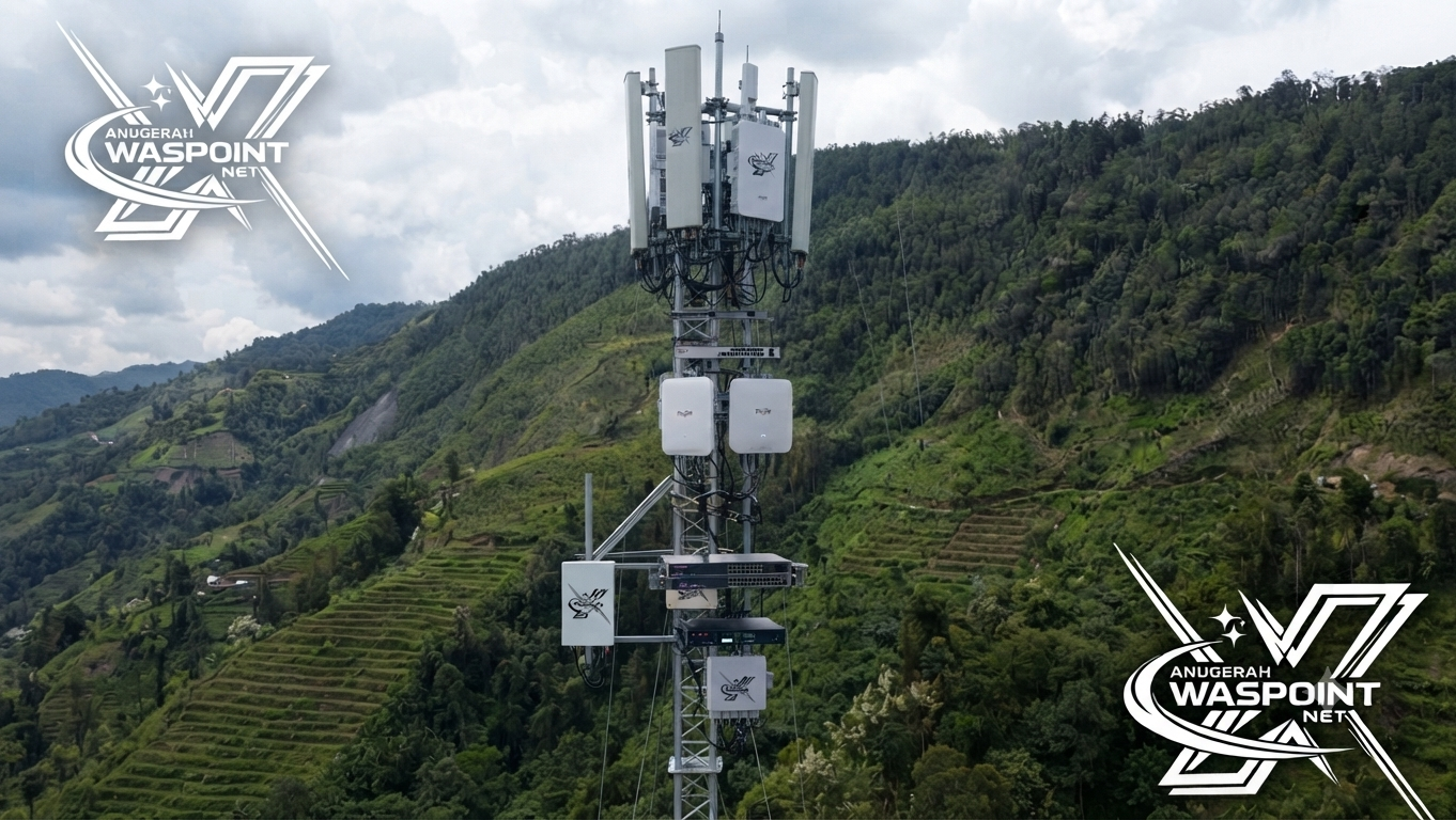 Instalasi Tower WiFi